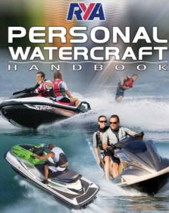 G35 –RYA Personal Watercraft Handbook