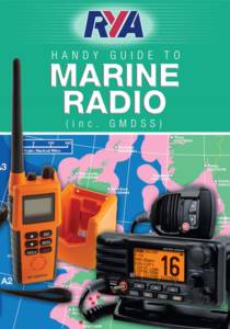 G22 – RYA Handy Guide to Marine Radio