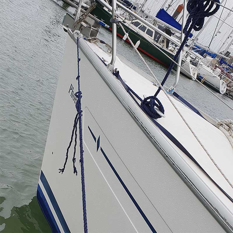boat maintenance replace lines
