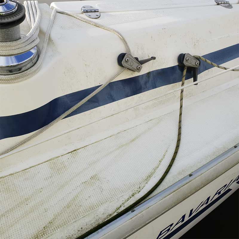 boat maintenance washdown